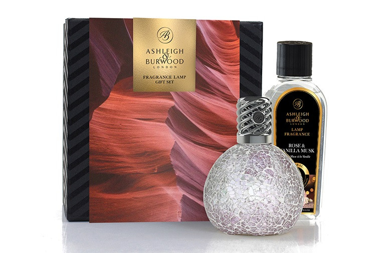 Rose & Vanilla Musk Geurlamp Cadeauset