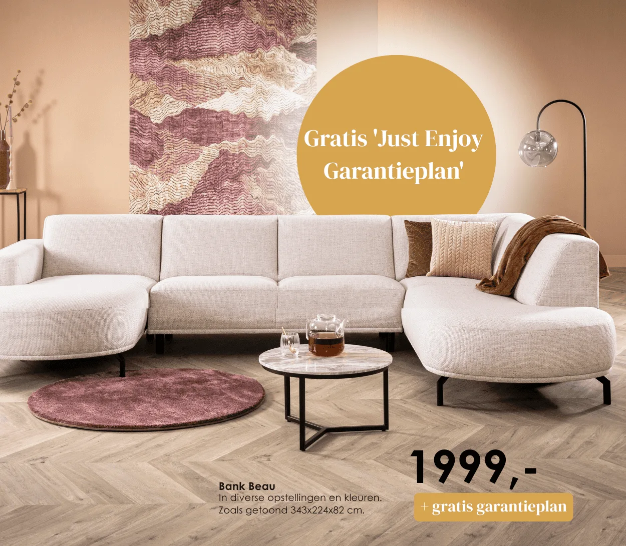 Bank Beau – Just Enjoy Garantieplan