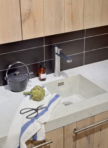 Landelijke keuken detail