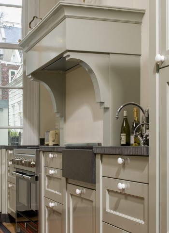 Landelijke keuken detail